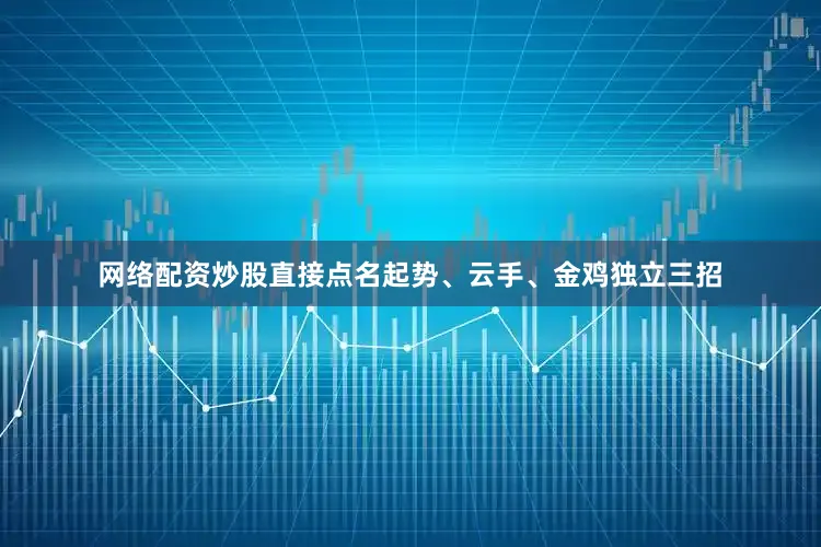 网络配资炒股直接点名起势、云手、金鸡独立三招