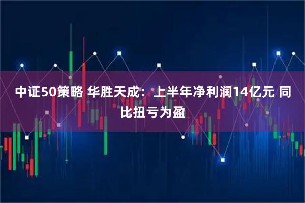 中证50策略 华胜天成：上半年净利润14亿元 同比扭亏为盈